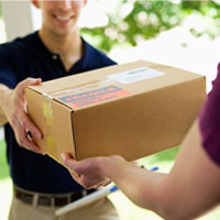 Receiving the aligners or other removable appliances in the mail